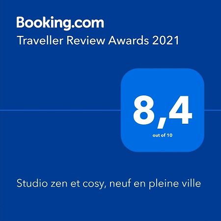 Studio Zen Et Cosy, Neuf En Pleine Ville Saint-Claude Bagian luar foto