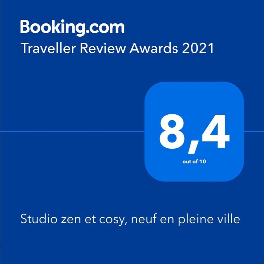 Studio Zen Et Cosy, Neuf En Pleine Ville Saint-Claude Bagian luar foto